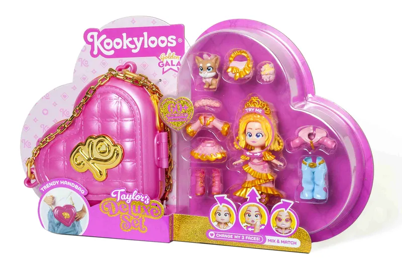 Kookyloos Taylor's Golden Gala Deluxe Set