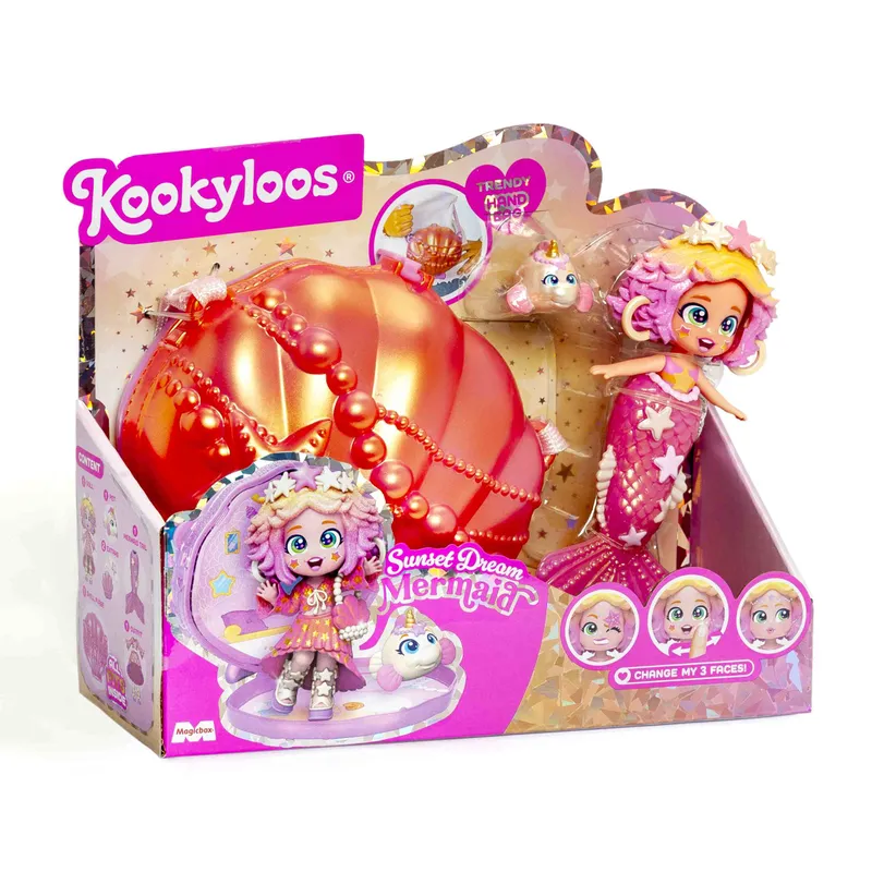 KookyLoos Mermaids Sunset Dream, laleczka syrenka