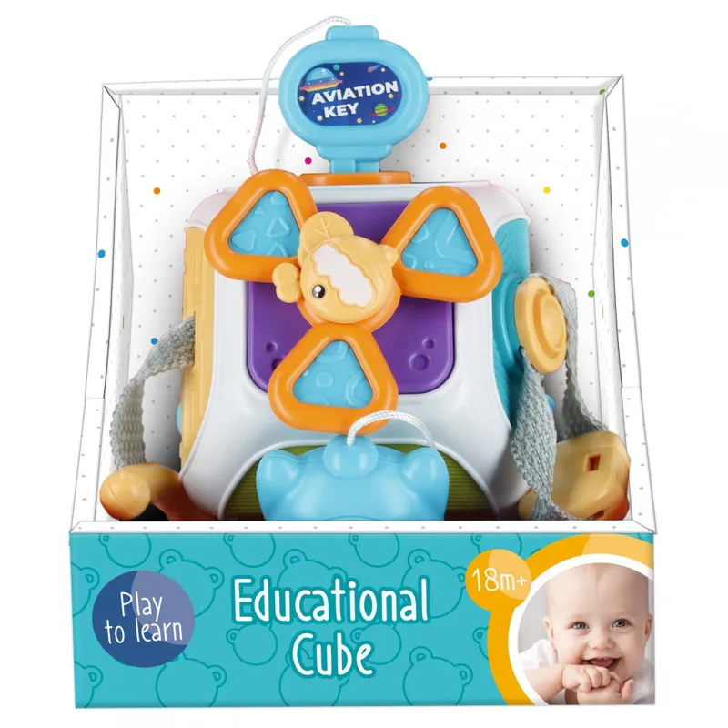 Kostka sensoryczna edukacyjna BamBam
