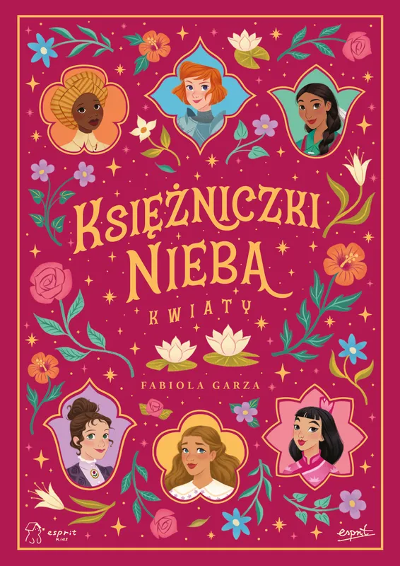 Księżniczki Nieba. Kwiaty - Fabiola Garza, książka dla dzieci