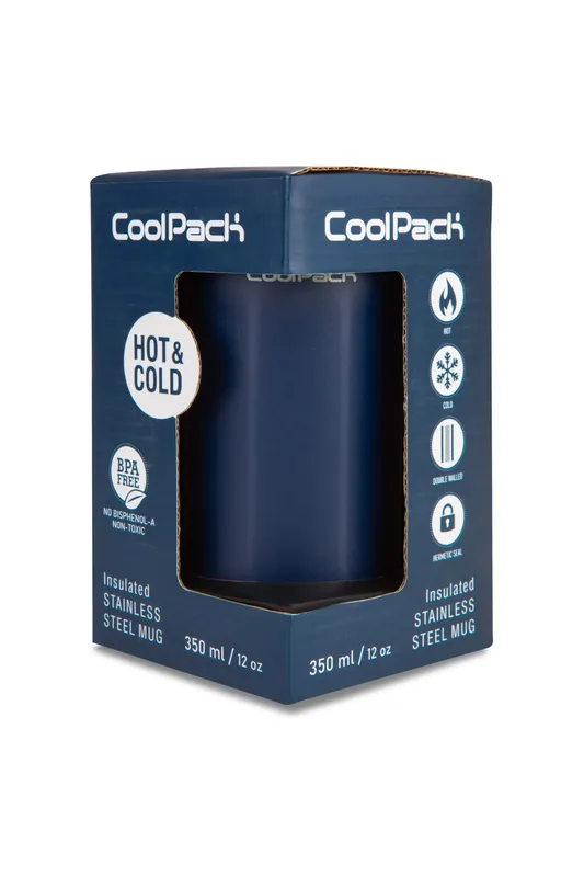 Kubek termiczny 350ml Coolpack Coffee Mug Tom Navy Blue, PATIO