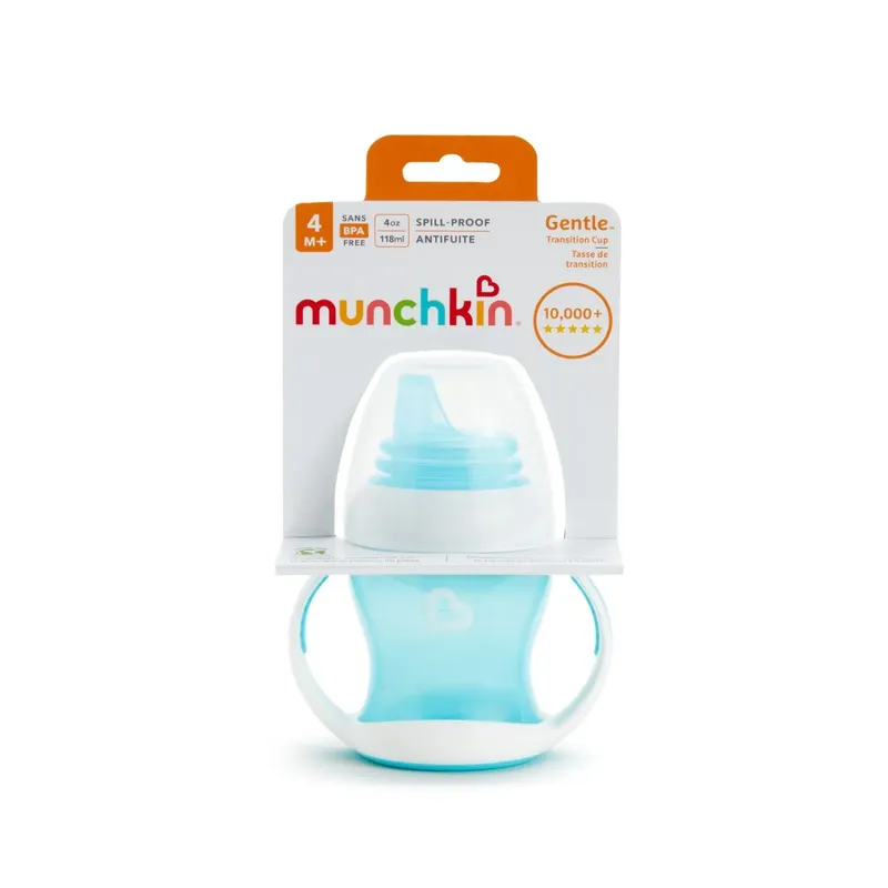 Kubek przejściowy Munchkin 118ml niebieski, dla dzieci
