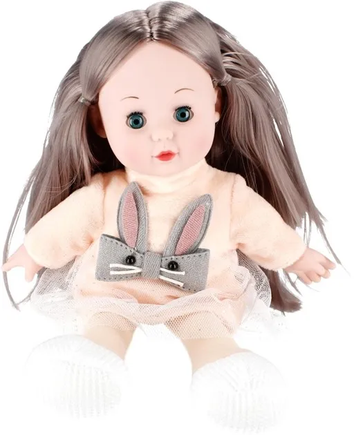 Lalka Bobas 30 cm miękka, MEGA CREATIVE, z melodią