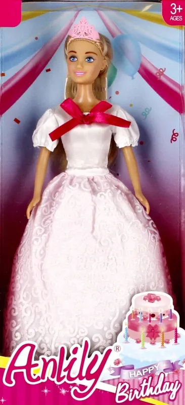 Lalka księżniczka 29 cm, Mega Creative, 2 stylizacje