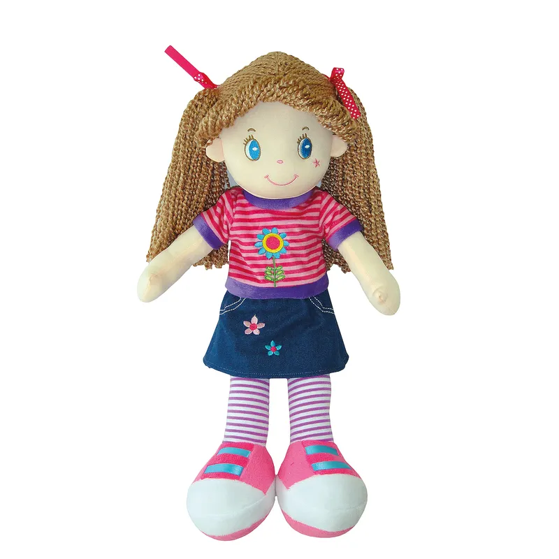 Lalka szmacianka Julka 35cm SP83588, śpiewająca lalka Smily Play