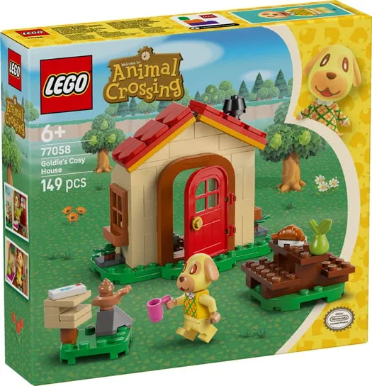 LEGO Animal Crossing Przytulny dom Goldie 77058