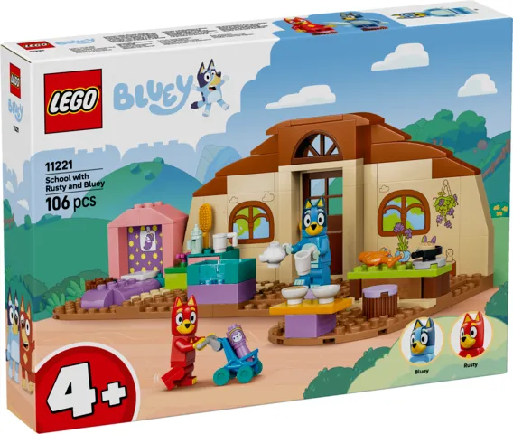 LEGO Bluey: Szkoła z Ryżykiem i Blue 11221