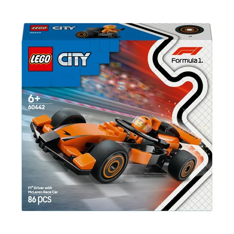 LEGO City F1 Kierowca i Bolid McLaren 60442