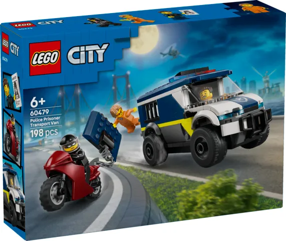 LEGO City Furgonetka Policyjnego konwoju więziennego 60479