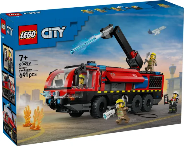 LEGO City Lotniskowy Wóz Strażacki 60499