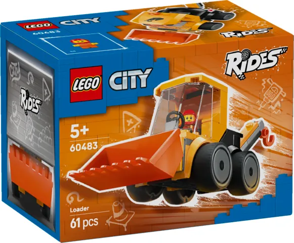 LEGO City Ładowarka kołowa 60483, pojazdy budowlane