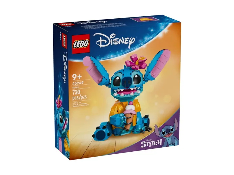 LEGO Disney Classic Stitch 43249, zestaw 730 elementów