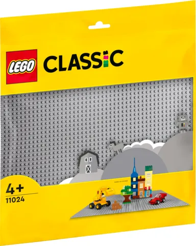 LEGO Classic Szara płytka konstrukcyjna 11024, 48x48 wypustek