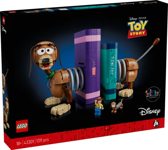 LEGO Disney Animation Toy Story Cienki podpórki pod książki 43301