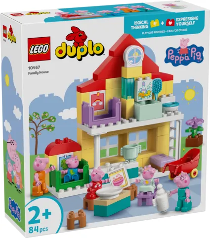 LEGO Duplo Świnka Peppa Dom rodzinny 10467, klocki dla malucha
