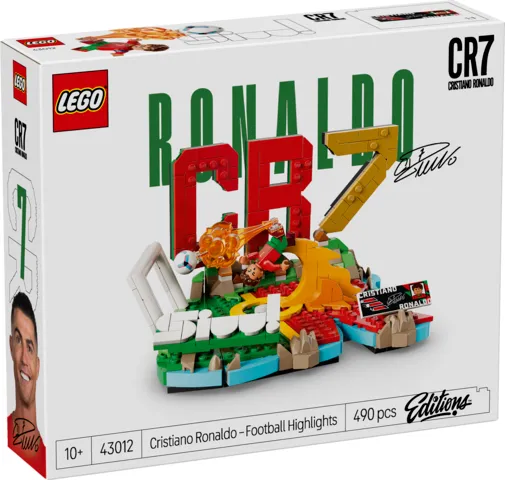 LEGO Editions Cristiano Ronaldo Piłkarskie momenty 43012