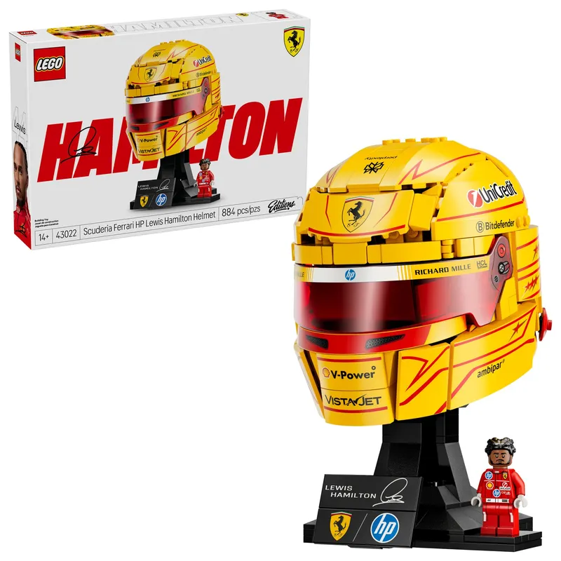 LEGO Editions Kask Lewis Hamilton Scuderia Ferrari HP
