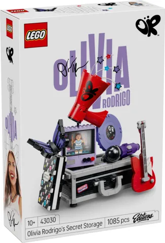 LEGO Editions Skrytka Olivii Rodrigo 43030, klocki dla fana muzyki