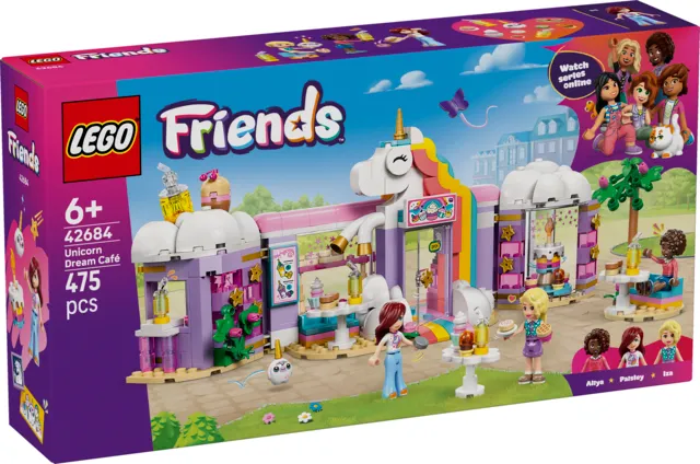 LEGO Friends Jednorożcowa Kawiarnia 42684, 475 elementów