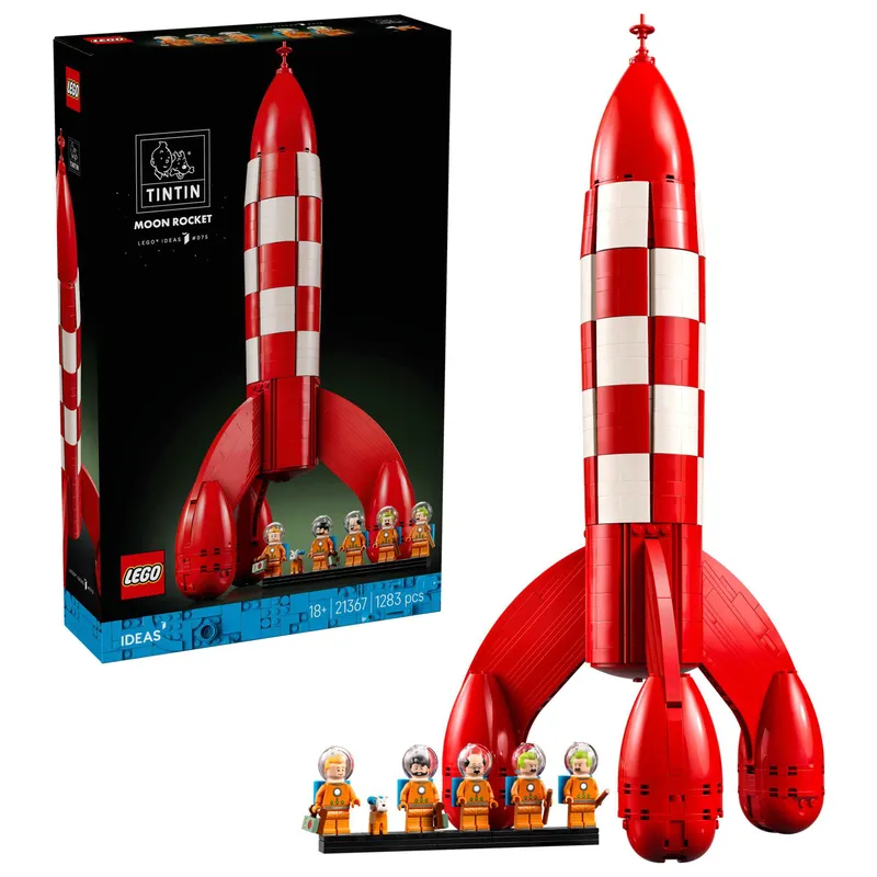 LEGO Ideas Tintin i Rakieta na księżyc 21367