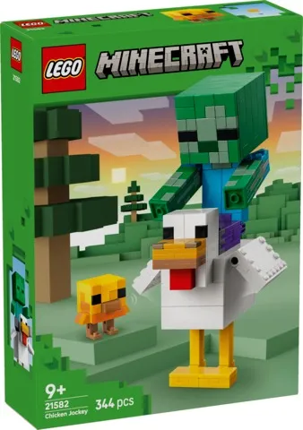 LEGO Minecraft Kurzy jeździec, zestaw klocków 21582