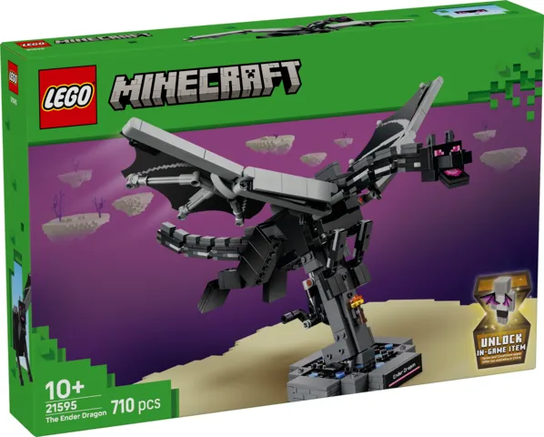 LEGO Minecraft Smok Kresu 21595, ruchoma figurka