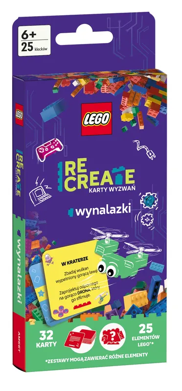 LEGO Recreate karty wyzwań Wynalazki ACP-6608