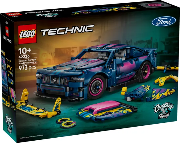 LEGO Technic Warsztat tuningowy Ford Mustang GT 42236, klocki