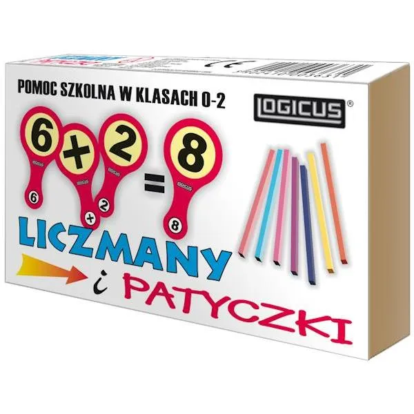 Liczmany i patyczki edukacyjne Logicus 3631