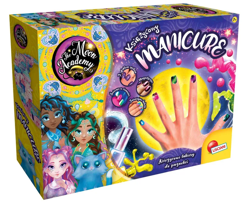 Lisciani Moon Academy, Księżycowy manicure, zestaw kreatywny