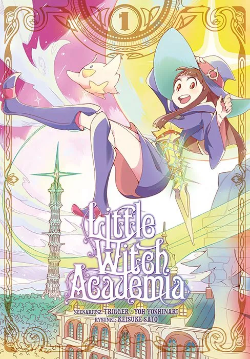 Little Witch Academia Tom 1, manga dla dzieci, Studio JG