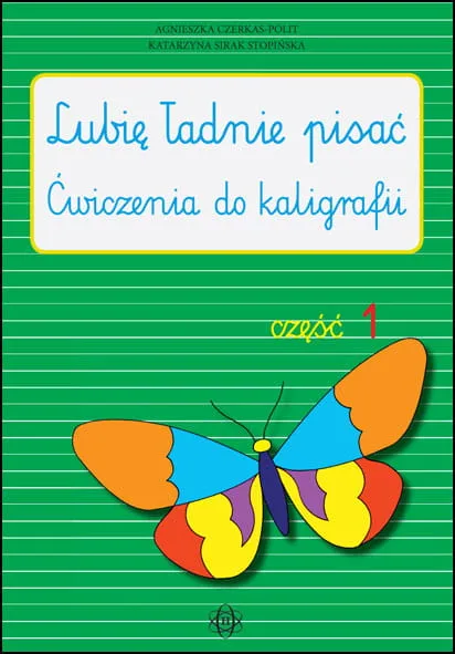 Lubię ładnie pisać część 1, zeszyt do kaligrafii, Harmonia