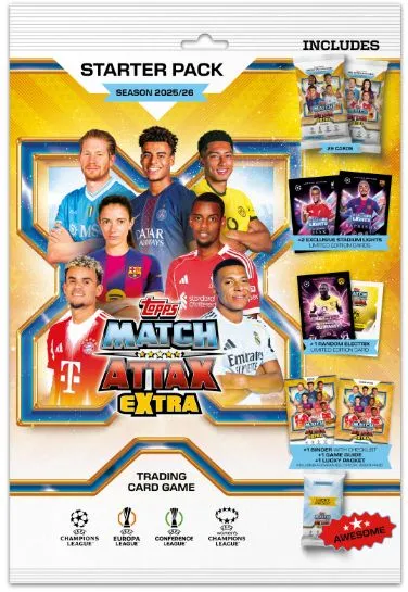 Match Attax Extra 2025/26 Starter Pack TOPPS