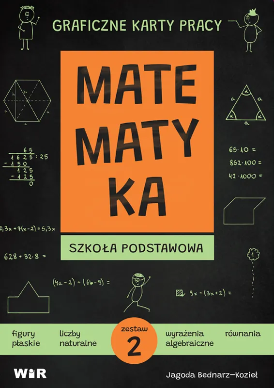 Matematyka, graficzne karty pracy, zestaw 2, Wir (T)