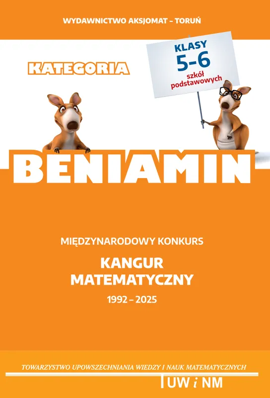 Matematyka z wesołym kangurem, Beniamin 2025