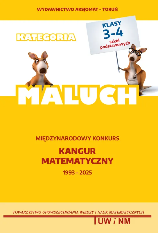 Matematyka z wesołym kangurem. Kategoria Maluch, edycja 2025