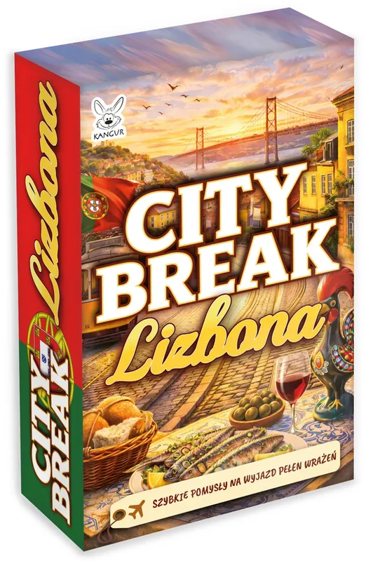 Mini Przewodnik Lizbona City Break, kieszonkowy format