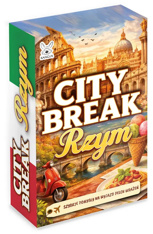 Mini Przewodnik Rzym City Break, kieszonkowy format