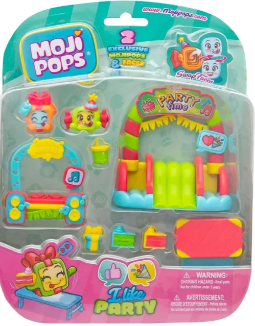 MojiPops Blister I Like Party 2 figurki z buziami
