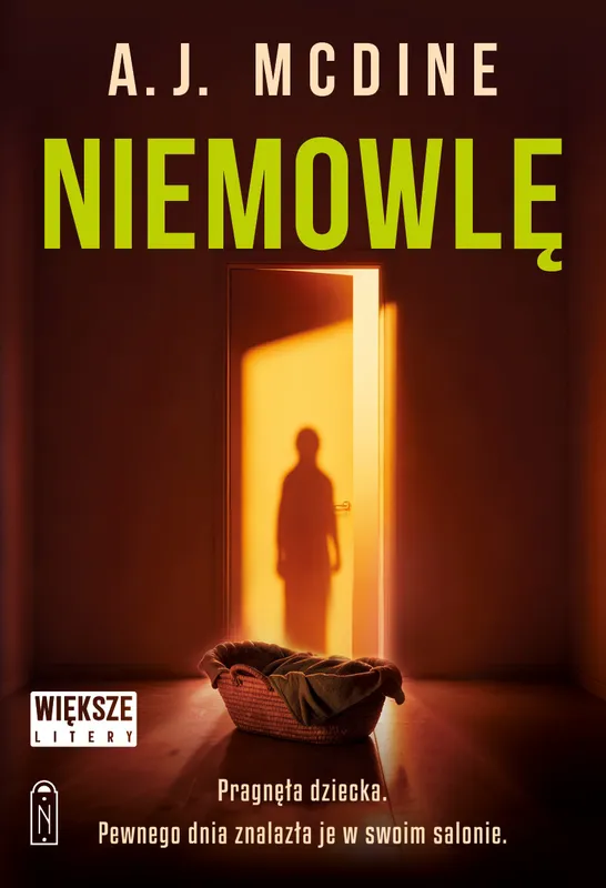 Niemowlę, A.J. McDine, thriller z większą czcionką
