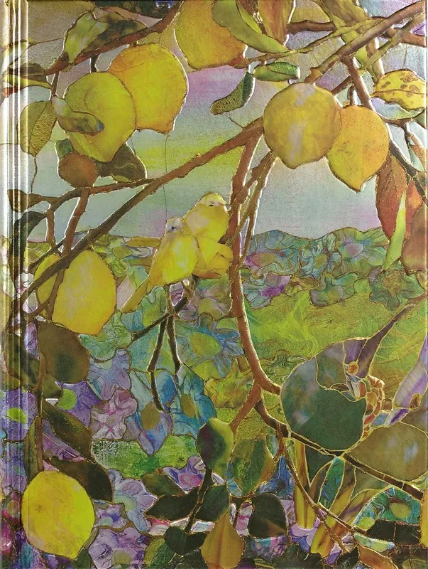 Notatnik szyty Drzewo Cytrynowe Tiffany, Peter Pauper Press