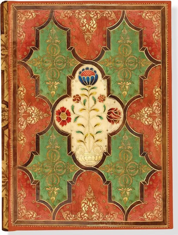 Notatnik Szyty Kwiecisty Pergamin Peter Pauper Press, notes A5
