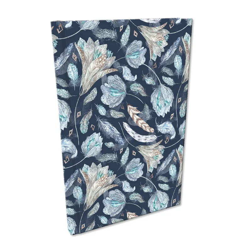 Notes A5 kratka Soft Touch Kwiaty Boho, notatnik