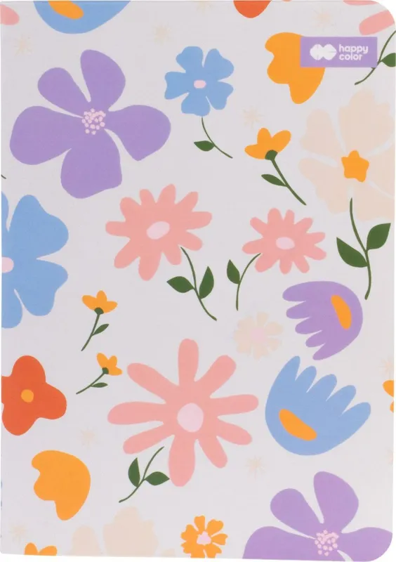 Notes A6 szyty BLOOM Pastel, 32 kartki, Happy Color