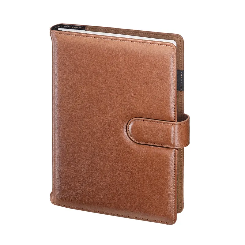Notes A5 kratka 100 kartek, brązowy, wymienny wkład, I-Drops