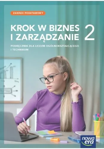 Krok w biznes i zarządzanie 2, podręcznik liceum, podstawa
