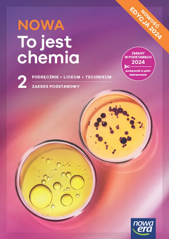 Nowa Chemia podręcznik 2 liceum i technikum zakres podstawowy