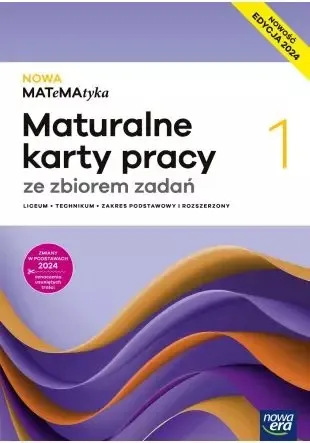 Nowa Matematyka 1, maturalne karty pracy, edycja 2025