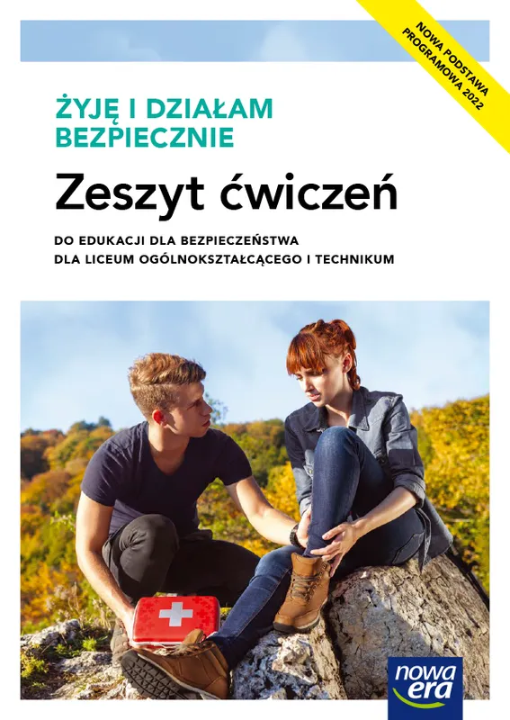 Edukacja dla bezpieczeństwa, zeszyt ćwiczeń liceum 2023