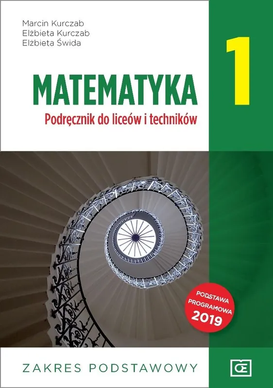 Nowe matematyka, podręcznik dla klasy 1, zakres podstawowy